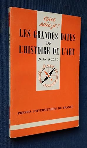 Imagen del vendedor de Les Grandes Dates de l'Histoire de l'Art. a la venta por Librairie Pique-Puces