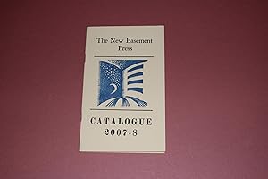 Seller image for THE NEW BASEMENT PRESS. Catalogue, 2007-8 for sale by Andrew Johnson Books