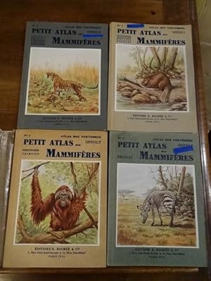Petit Atlas des Mammifères, Fascicules I : Montrèmes, Marsupiaux, Edentés, Rongeurs. Fascicules I...