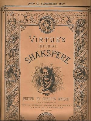 Bild des Verkufers fr Virtue's Imperial SHAKSPERE (Shakespeare) Part 1 zum Verkauf von Peter White Books