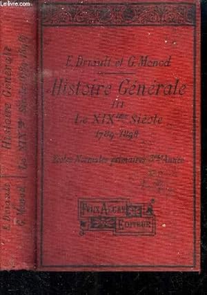 Seller image for Histoire gnrale III. Le XIXme sicle 1789-1898 for sale by Le-Livre