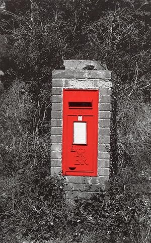 Waddesdon Royal Mail Pillar Box Buckinghamshire Postcard