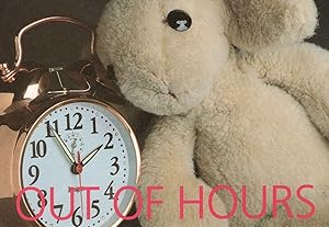 Teddy Bear Vintage Big Bell Alarm Clock Emergency Postcard