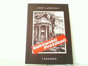 Image du vendeur pour Rakowskij Protokoll ber die Vernehmung des Sowjetbotschafters Kristjan Jurjewitsch Rakowskij durch den Beamten der GPU Gabriel G. Kuzmin am 26.Januar 1938 in Moskau. Als Manuskript gedruckt. mis en vente par Antiquariat Ehbrecht - Preis inkl. MwSt.