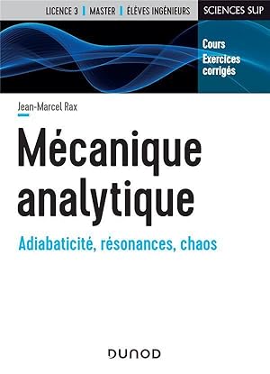 Seller image for mcanique analytique ; adiabaticit, rsonances, chaos for sale by Chapitre.com : livres et presse ancienne