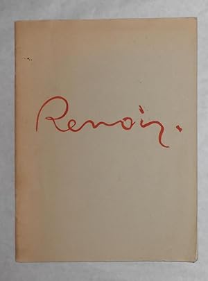 Imagen del vendedor de Hommage A Renoir - Exposition Organisee Au Profit De La Fondation Renoir (Galerie Durand-Ruel, Paris 30 Mai - 15 Octobre 1958) a la venta por David Bunnett Books