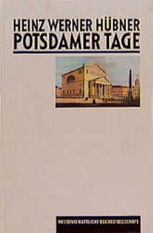 Bild des Verkufers fr Potsdamer Tage zum Verkauf von Gerald Wollermann
