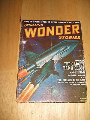 Bild des Verkufers fr Thrilling Wonder Stories June 1952 zum Verkauf von biblioboy