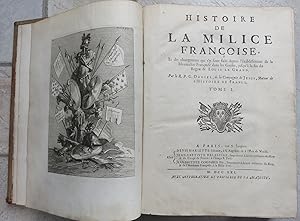 Image du vendeur pour HISTOIRE DE LA MILICE FRANCOISE. TOME I seulement. mis en vente par la petite boutique de bea