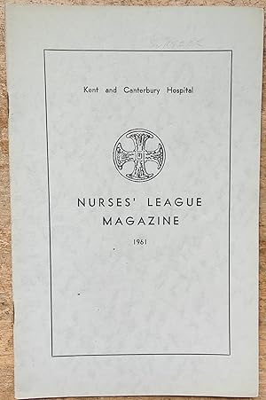 Imagen del vendedor de Nurses' League Magazine December 1961 No.26 a la venta por Shore Books