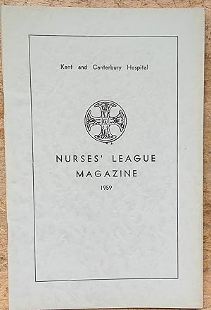 Seller image for Nurses' League Magazine December 1959 No.24 for sale by Shore Books