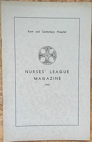 Imagen del vendedor de Nurses' League Magazine December 1960 No.25 a la venta por Shore Books