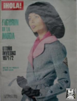 HOLA. FIGURIN DE LA MODA. Número especial.Septiembre 1971