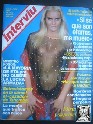 Imagen del vendedor de INTERVIU AO 7, N298. 27 ENERO - 2 FEBRERO 1982 a la venta por LIBRERA MAESTRO GOZALBO