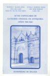 Seller image for Actas capitulares de la Iglesia Colegial de Antequera, correspondientes a los aos 1528-1544: Transcripcin paleogrfica for sale by AG Library