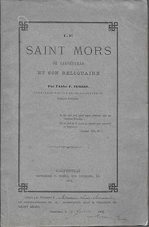 Le Saint Mors de Carpentras et son reliquaire.