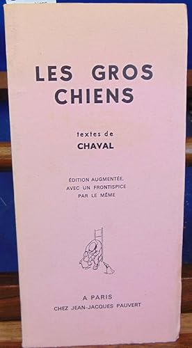 Seller image for Les gros chiens for sale by librairie le vieux livre