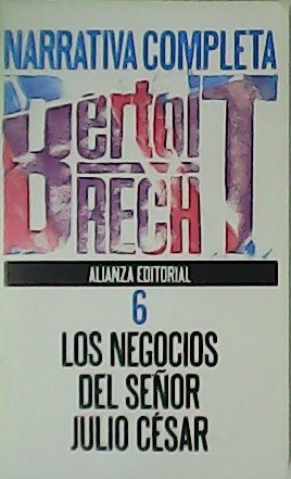 Seller image for Los negocios del Seor Julio Csar. for sale by Librera y Editorial Renacimiento, S.A.