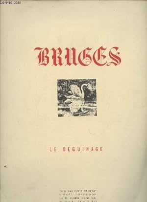 Bruges - Le Béguinage - Une eau forte originale signée Chabridon.