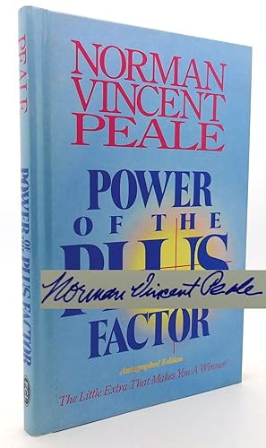 Seller image for POWER OF THE PLUS FACTOR Signed 1st for sale by Rare Book Cellar