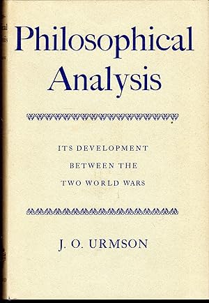 Imagen del vendedor de Philosophical Analysis: Its Development Between the Two World Wars. a la venta por Dorley House Books, Inc.