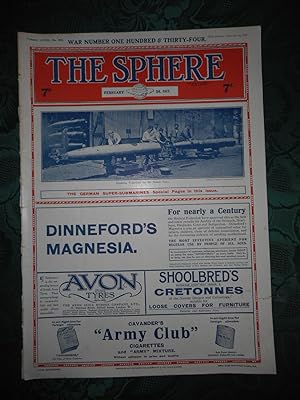 The Sphere February 24, 1917 Volume LXVIII. No 892 - War Number 134. The German Super-Submarines....