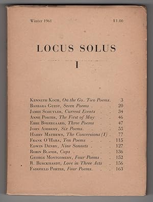 Locus Solus I (Locus Solus 1; Winter 1961)