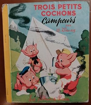 Image du vendeur pour TROIS PETITS COCHONS CAMPEURS Albums Roses 1965 mis en vente par CARIOU1