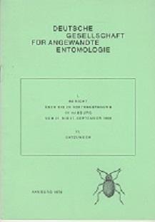 I. Bericht über die 20. Vortragstagung in Hamburg vom 21. bis 27. September 1969; II. Satzungen.