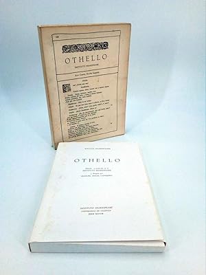 OTHELLO. EDICIÓN LIMITADA Y NUMERADA (XXXI/C) (Shakespeare) Intituto Shakespeare Valencia, 1984