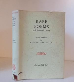 Imagen del vendedor de Rare Poems of the Seventeenth Century a la venta por BRIMSTONES