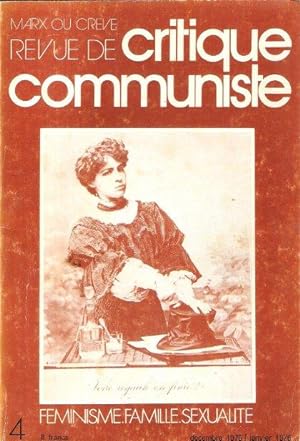 Marx Ou Crève : Revue De Critique Communiste n° 4 Décembre 1975 / Janvier 1976