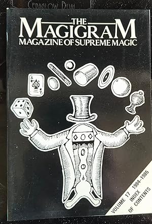 Seller image for Magigram: The Magazine of Supreme Magic. INDEX of Contents of Volume 17. 1984 - 1985 for sale by Shore Books