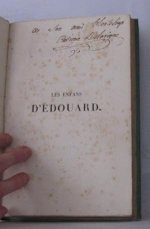 Seller image for Les enfants d'douard tragdie en trois actes et en vers for sale by Librairie Albert-Etienne