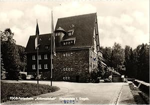 FDGB-Ferienheim Aktionseinheit Hartenstein im Erzgebirge, gelaufen,