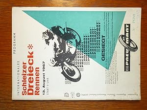 34. Internationales Schleizer Dreieck Rennen am 13. August 1967 - Meisterschaftslauf der DDR für ...
