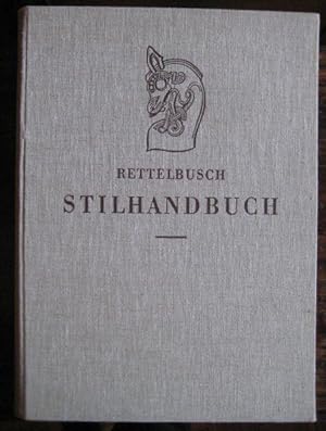 Stilhandbuch. Ornamentik, Möbel, Innenausbau von den ältesten Zeiten bis zum Biedermeier. Dritte ...