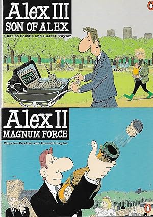Imagen del vendedor de The Unabashed Alex, Alex II (Magnum Force), Alex III (Son of Alex) - 3 vols in slipcase a la venta por Northern Lights Rare Books and Prints