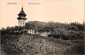 Marienbad Cafe Forstwalde, ungelaufen