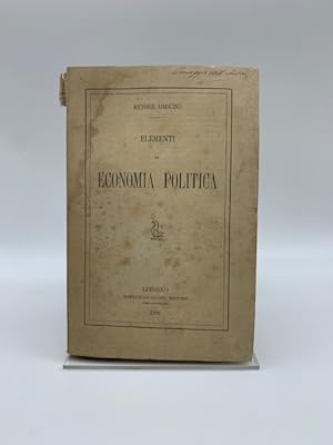 Bild des Verkufers fr Elementi di economia politica zum Verkauf von Coenobium Libreria antiquaria