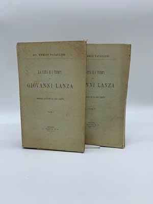 La vita e i tempi di Giovanni Lanza. Memorie ricavate da suoi scritti. Volume I ( - II)