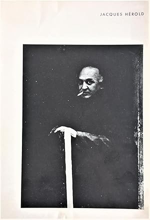 Jacques Herold. - Prospekt und Einladung zur Ausstellung in der Galerie Parnass, Wuppertal, 1960.