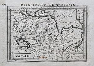 Bild des Verkufers fr TARTARIA: DESCRIPTION DE TARTARIE: MAP zum Verkauf von Hornseys