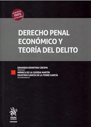 Seller image for Derecho penal econmico y teora del delito for sale by Vuestros Libros