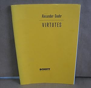 Bild des Verkufers fr Virtutes: A Cycle of Songs and Melodramas zum Verkauf von Atlantic Bookshop