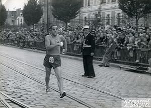 Seller image for French Military Championship race walking old Spiquel Photo 1955 for sale by Bits of Our Past Ltd