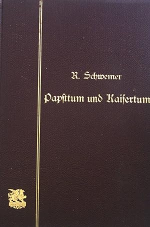 Bild des Verkufers fr Papsttum und Kaisertum: Universalhistorische Skizzen. zum Verkauf von books4less (Versandantiquariat Petra Gros GmbH & Co. KG)