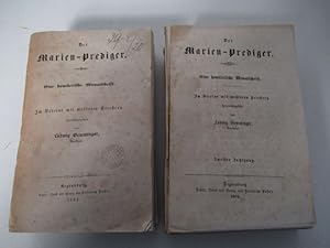 Bild des Verkufers fr Der Marien-Prediger. EIne homiletische Monatsschrift. (Hier): 1. u. 2. Jg. (1863 - 1864) komplett. zum Verkauf von Antiquariat Bookfarm