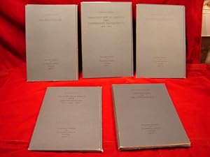Bild des Verkufers fr 5er Konvolut: 1. Rmische Kaiserzeit II.; 2. Herkunft der Studenten der Universitt Frankfurt/O. 1506 - 1810; 3. Festungen in Brandenburg; 4. Handelsstrassen des Mittelalters 1300 - 1375 - 1600; 5. Palolithikum. (Verffentlichungen der Historischen Kommission zu Berlin. Historischer Handatlas von Brandenburg und Berlin. Nachtrge Hefte 1, 2, 4, 5, 7) zum Verkauf von Antiquariat Olaf Drescher
