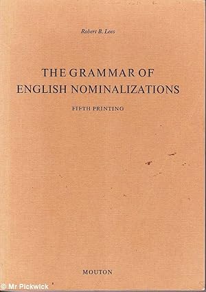 The Grammar of English Nominalizations